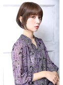 イルミナ 暗めカラー 大人可愛い 小顔