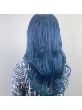 ミル(1001 mille) ケアブリーチで作る！ブルーカラー【1001mille】