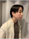 メンズセンターパートウルフ