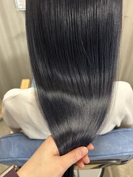 シーバイサイン(sea by Sign) ネイビーブラック/インナーカラー/ブリーチカラー