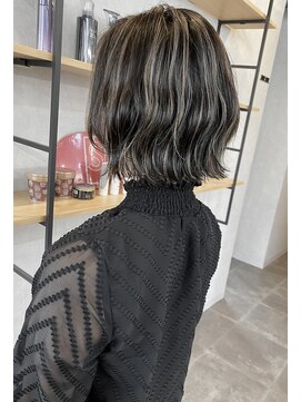 エル オオサカ 心斎橋店(L. OSAKA) ハイライトバレイヤージュ_チェリーブラウン_Y83