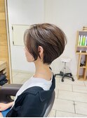 ショート／髪質改善／白髪ぼかし／ハイライト／ウルフカット