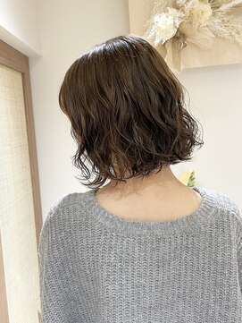 クーナバイトマト 横浜(Cuna by TOMTO) 【Cuna】ボブパーマ_コテ巻き風パーマ_パーマスタイル