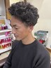 [U メンズカット＋パーマ＋ショートスパ　2,3回目クーポン]     16000円～