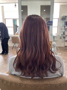 ヘアーディア みどり店(Hair...DiA) レッドベージュ