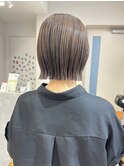 ぱつっとボブ/ミニボブ/束感[横浜駅]