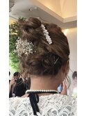 お呼ばれに♪ダブルお団子ヘアアレンジ!