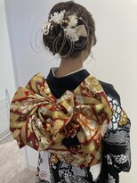 アンドザビューティ(AND THE BEAUTY)&nbsp;成人の日ヘアセット、メイク、着付け