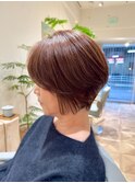 丸みショートボブ