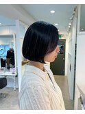 【恵比寿 LIBRE】弱酸性ストレート×ボブ