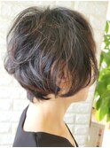 30代40代50代60代×グラデーションボブ×ヘアマニキュア