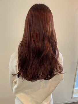 ミルヘアデザイン(mil hair design) ピンクブラウン 艶髪 髪質改善 韓国風 顔まわり 顔周り