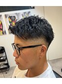 ベリーショート×フェード