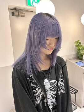 サロウィンフレンテ 新宿三丁目(SALOWIN Frente) ラベンダーカラー×ウルフ