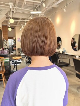 ラック 津田沼(LUCK) ボブとワンブリーチベージュ/ダブルカラーインナーカラー