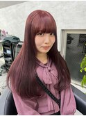 【スタイリストArisa】暖色カラー　レッドカラー