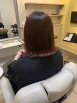 トゥーリ 二日市店(tuuli) ピンクブラウン 髪質改善