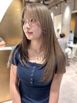 ヨーク(yoke)&nbsp;【yoke×RYO】レイヤーカット/ミルクティーベージュ/レイヤー