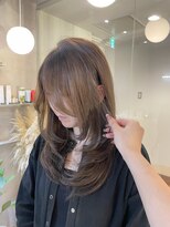 ジーナ 天神(Zina) グレージュ/ざくざくレイヤーカット