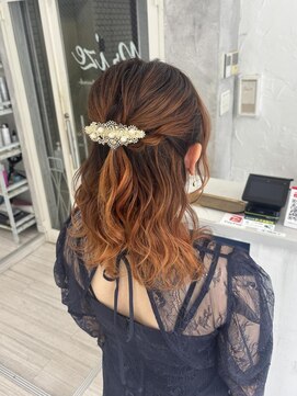 プライズ 表参道原宿店(prize) ハーフアップアレンジ