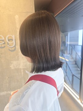 ロンドウェグ(RONND weg) ブリーチなしの裾カラー