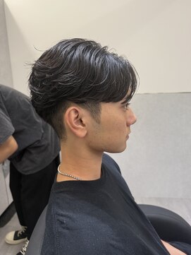 ビカムメンズヘアー 栄店(become men's hair) フェザーパーマ／ニュアンスパーマ/栄