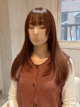 姫カットロングレイヤー2025A/W【Aman hair 吉祥寺s店】