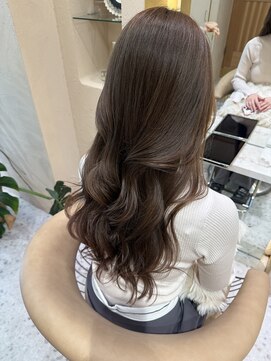 プアメリア 名古屋(Puamelia) グレージュ/透明感カラー/ケアカラー/髪質改善