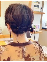 ヘアリエ(Hairie)&nbsp;ふわふわツインお団子ヘア