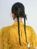 アルバム 銀座(ALBUM GINZA)&nbsp;ロングおくれ毛前髪カットグレージュ_ba567222