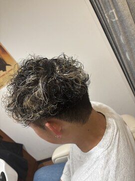 MEN’S HAIR/波巻ツイストスパイラル/フェザーパーマ/船橋