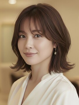 ビュートリアム 福岡(BEAUTRIUM) "大人女性にオススメ" 外はねボブ【福岡/天神】