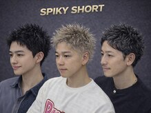 短髪とハイトーンの組み合わせは間違いなし◎［メンズカット/メンズカラー/メンズハイトーン］