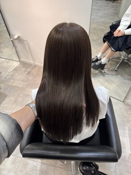 ルル(Lulu) 梅田/ブラウン/ベージュ/レイヤー/前髪カット/縮毛矯正/髪質改善