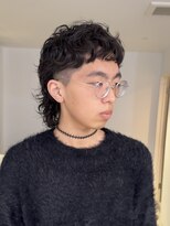 ナループロアポンテ(Nalu pu loa PONTE)&nbsp;マレットパーマメンズパーママレットヘア刈り上げレイヤーカット