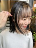 インナーカラー、フェイスフレーミング、デザインカラー