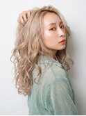 レイヤーカット韓国風ダブルカラー顔周り前髪カット