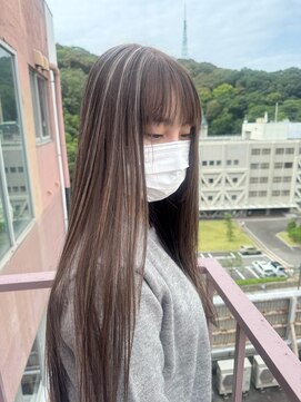 ビアージュ(Viage) #ハイライト #グレージュ #ベージュ #ミルクティー #すじ感