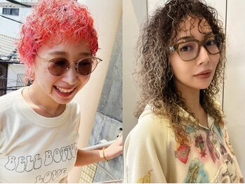 フィン(fin,)の写真/複数回のブリーチ毛でもパーマはかけれます◎《知識、技術、センス》を掛け合わせ理想のパーマに。パーマ