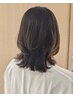 カット+リタッチカラー+ケアトリートメント(2回目/1ヵ月半以内)