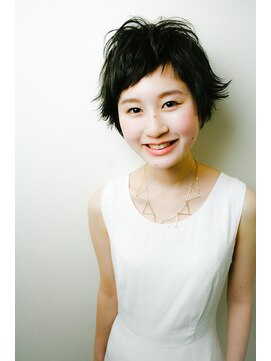 レンジシキチジョウジ (RENJISHI KICHIJOJI) 無造作がかわいいショートバングショート【RENJISHI KICHIJOJI】