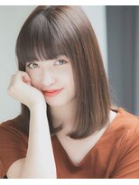 小松菜奈ちゃん風hair厚めバング担当中間
