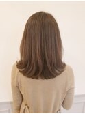 柔らかナチュラルセミロングレイヤー☆