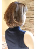 ３０代・４０代に人気トップふんわりワンカールボブ