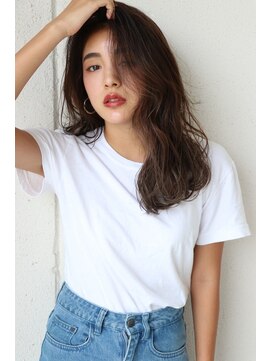 フリックヘアサロン 梅田茶屋町2号店(FLICK HAIR SALON) セミロング_C003