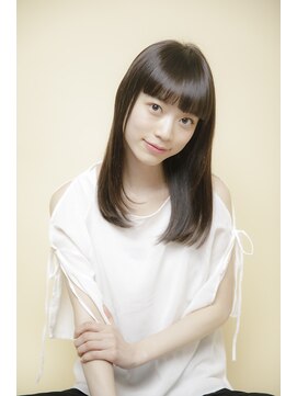 アフロディーテ ギンザ 秋葉原店(APHRODITE GINZA) グレージュカラー/シルキーベージュ/斜めバング/秋葉原