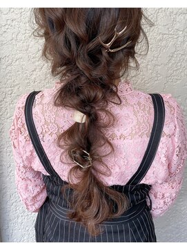 ネオリーブ クタ 町田店(Neolive kuta) 【Neolive kuta 町田】ロング×編みおろし【町田/町田駅】