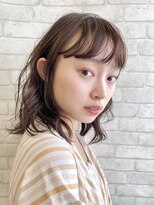オロ(ORO) 【ORO】ワイドな前髪の束感スタイル　益子