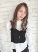 インナーカラー、フェイスフレーミング、イメチェン、美髪