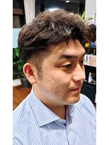 伊達な男の理髪店&nbsp;ショートツーブロック